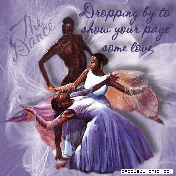 The Dance African American greeting image