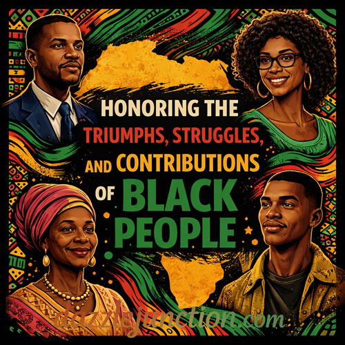 Triumphs Struggles Contributioons African American greeting image