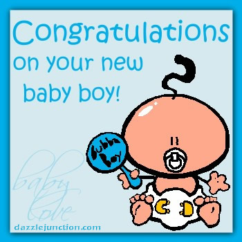 Congrats Baby Boy Dj