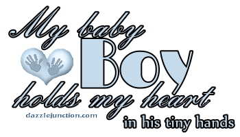 Heart Boy Dj Baby Boy greeting image