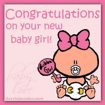 Congrats Baby Girl Dj image