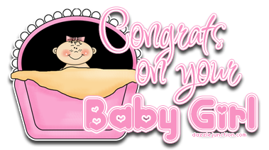 Congrats On Baby Girl image