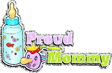 A Proud Mommy Baby Mommy greeting image