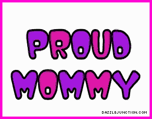 A Proud Mommy Baby Mommy greeting image