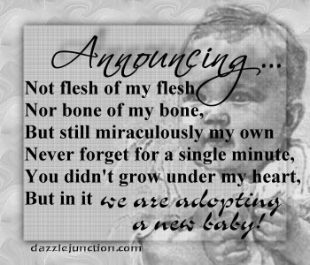 Adopting Dj Baby Mommy greeting image