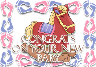 Congrats On Your Baby Baby Mommy greeting image