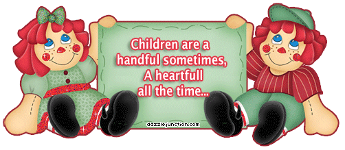 Heart Full Baby Mommy greeting image