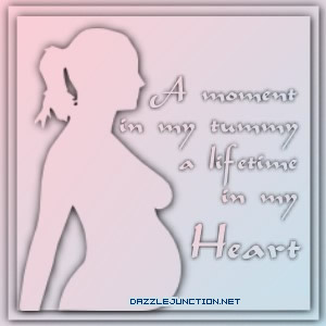 Moment Tummy Dj Baby Mommy greeting image