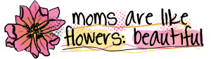 Moms Like Flowers Baby Mommy greeting image