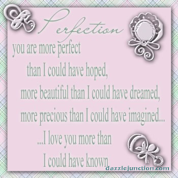 Perfection Dj Baby Mommy greeting image
