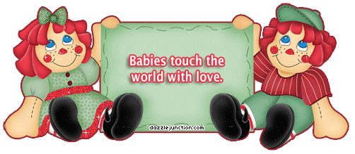 Raggy Ann Andy Children Baby Mommy greeting image