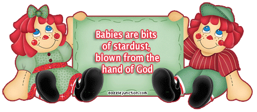 Stardust Baby Mommy greeting image