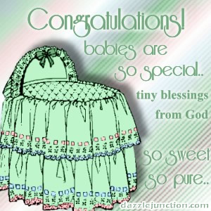 Tiny Blessings Dj Baby Mommy greeting image