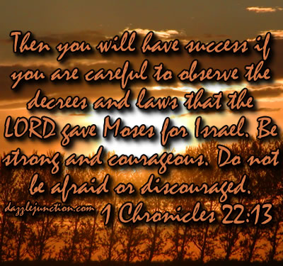 1 Chronicles 22:13