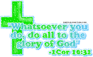 1 Corinthians 10:31