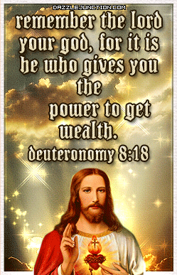 Deuteronomy Bible Verse greeting image