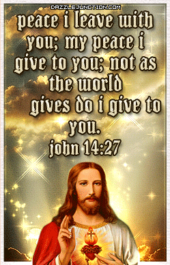Jesus John 14:27
