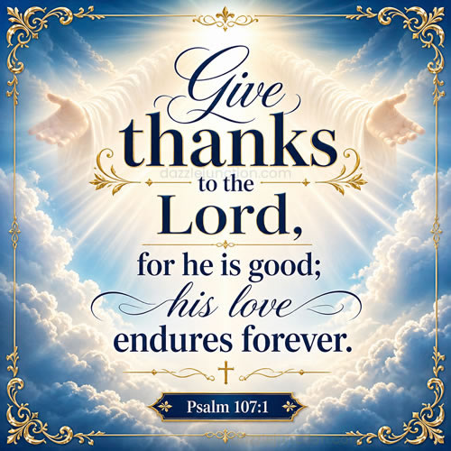 Love Endures Forever Bible Verse greeting image