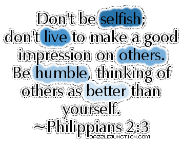 Philippians 2:3 Bible Verse greeting image