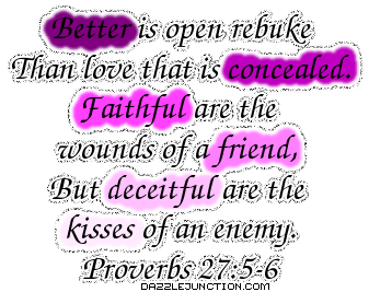 Proverbs 27:5
