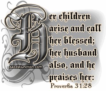Proverbs 31:28