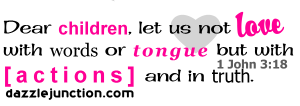 1 John 3:18