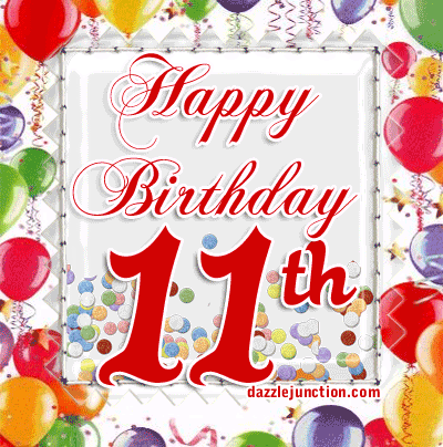 Happy 11th Birthday