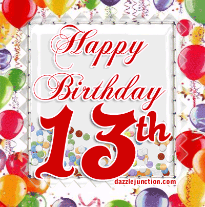 Happy 13th Birthday