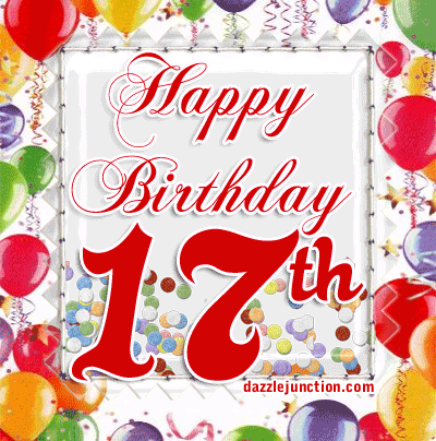 Happy 17th Birthday
