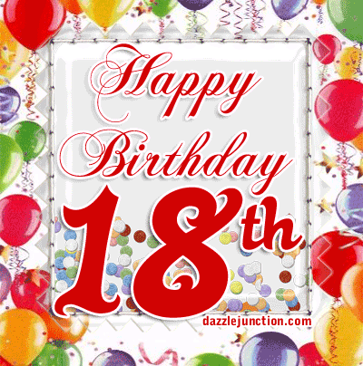 Happy 18th Birthday
