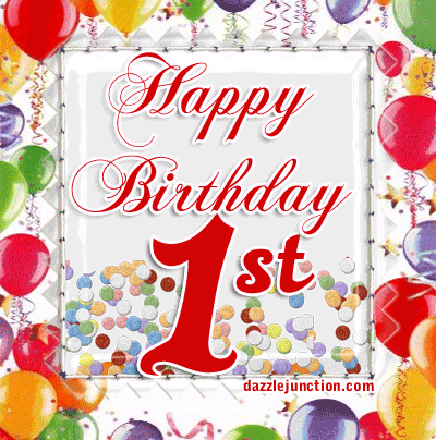 Happy 1st Birthday