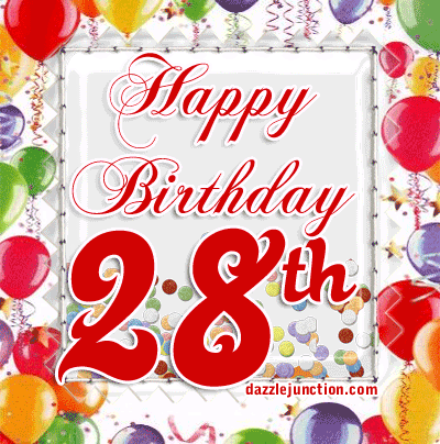 Happy 28th Birthday