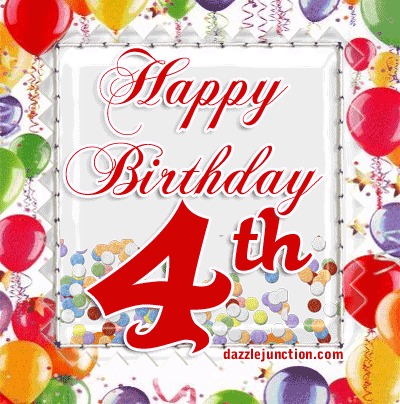 Happy 4th Birthday