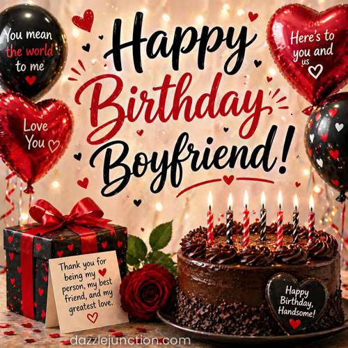 Happy Birthday Boyfriend image