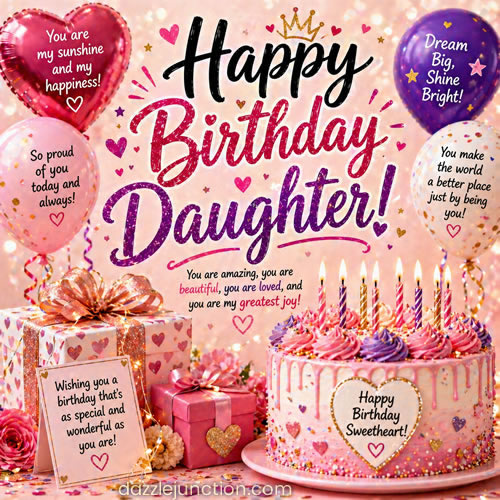 Happy Birthday Daughter image