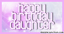Hbdaughter Birthday Daughter greeting image