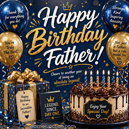 Happy Birthday Father image