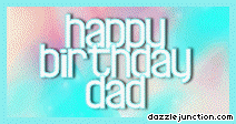 Hbdad Birthday Father greeting image