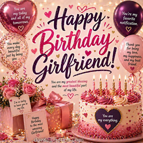 Happy Birthday Girlfriend image