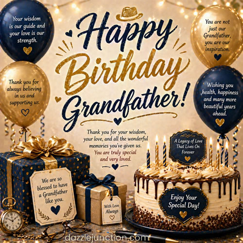 Happy Birthday Grandfather image
