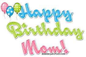 Happy Birthday Mom Graphic image