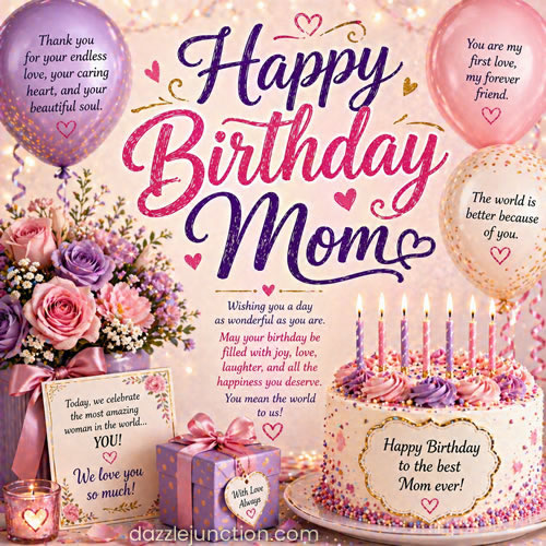 Happy Birthday Mom image