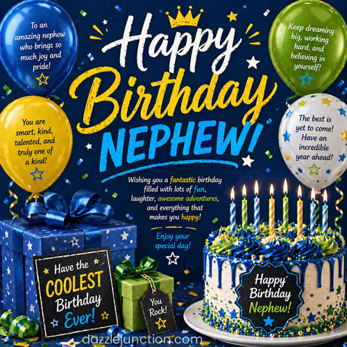 Happy Birthday Nephew image