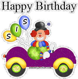 Happy Birthday Sis Birthday Sister greeting image