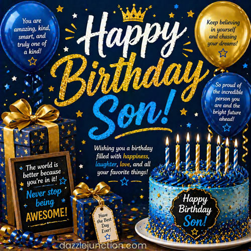 Happy Birthday Son image
