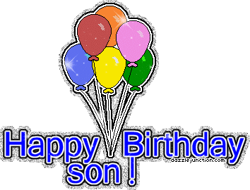 Son Birthday Son greeting image