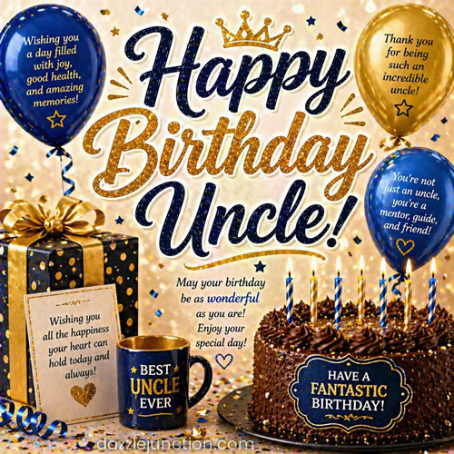 Happy Birthday Uncle image