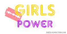 Girls Power Captions greeting image