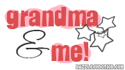 Grandma And Me Captions greeting image