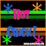 Hot Chick Captions greeting image